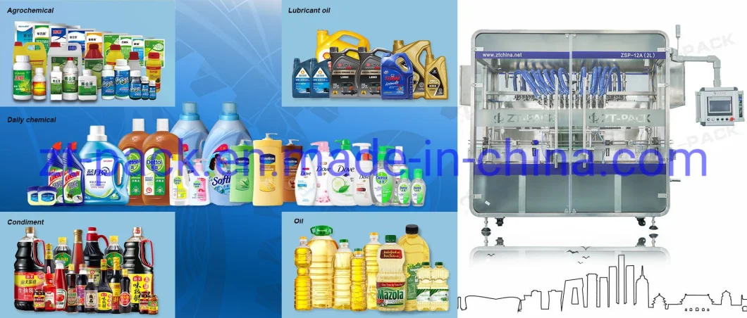 Cosmetic Cream Filling Machine Bottling Machine for Bottle Production Packing Line