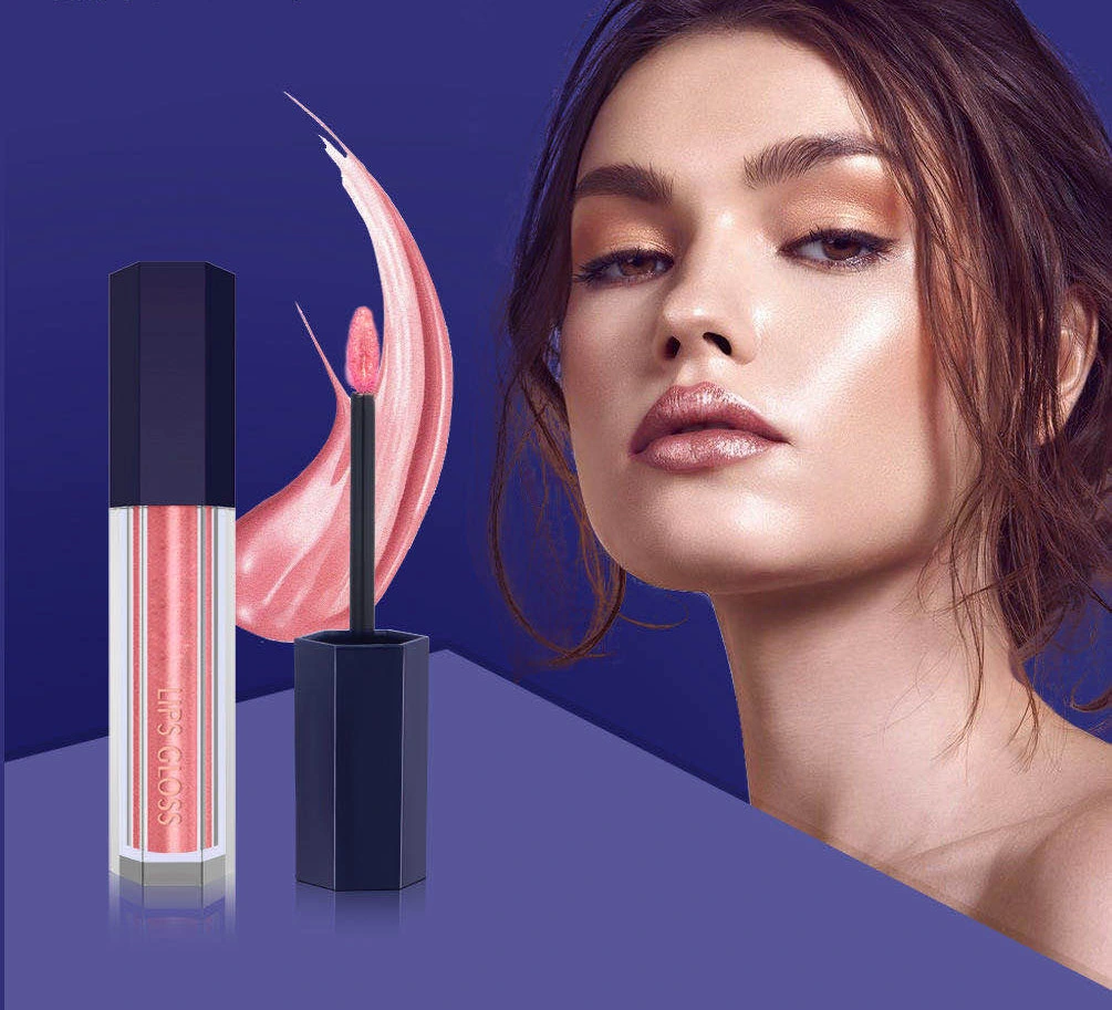 Holographic Glitter Lipgloss Wholesale OEM Cosmetics Lipgloss Glitter Private Label Custom Lip Gloss Vendor