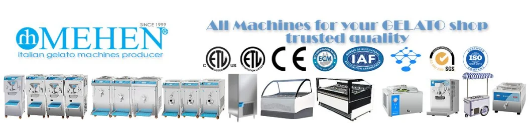 Mehen M10 Water Cooling Commercial Use Gelato Hard Ice Cream Making Machine