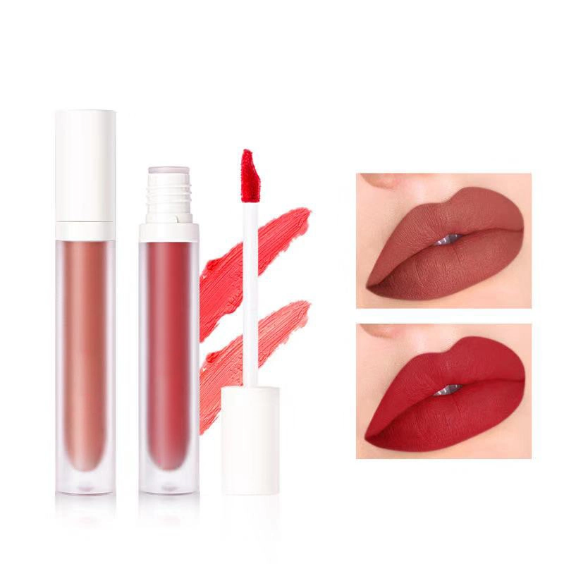 Waterproof Organic Makeup 44 Colors Lipcream Private Label Vegan Matte Liquid Lipstick
