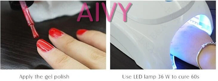 China Manufacturer UV/LED Nail Art Three-in-One Nail Glue Polish