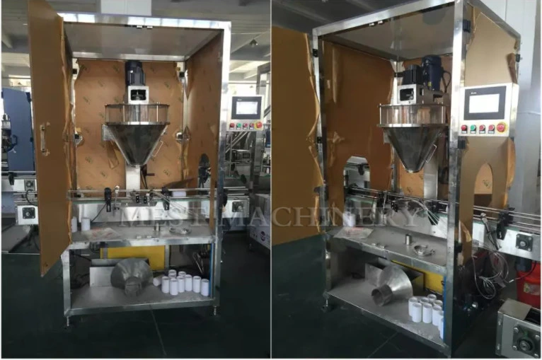 5g - 5000g Semi-Automatic Juice Powder Filling Machine / Auger Filler Grain Powder Filling Machine
