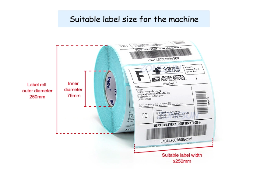Zonesun Desktop Automatic Flat Surface Bottle Box Pouch Labeling Machine for Plastic Bags Bottle Lid Caps