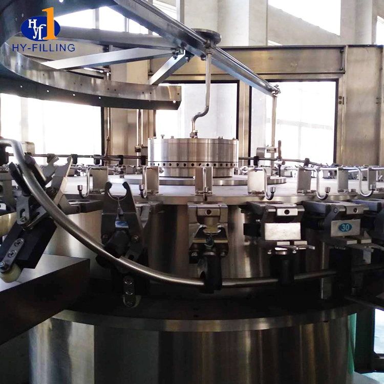 Automatic Glass Bottle Juice Beer Filling Capping and Labeling Machine