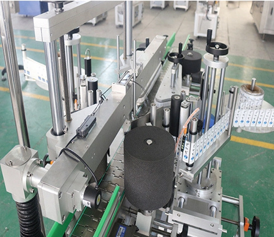 Double-Sides Adhesive Sticker Labeling Machinery/Double-Heads Adhesive Sticker Labeling Equipment/Two-Sides Self-Adhesive Sticker Labeling Machine
