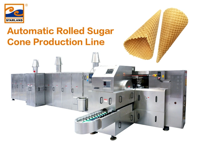 Tailor Made Full Automatic Pressed Wafer Basket Machine