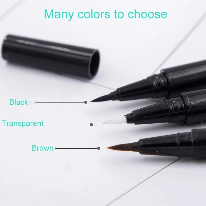 Eyeliner Pen Adhesive Waterproof Eyeliner Glue Eyelashes Magic Pen Eyeliner