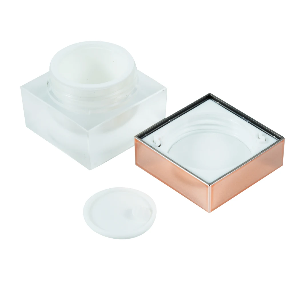 Hot Sale Compact Makeup Powder Container Plastics Cosmetic Packaging Case Empty Powder Compact for Sale
