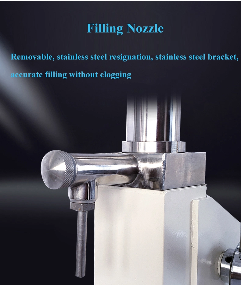 A03 Pneumatic Filler 5-50ml Liquid and Lip Gloss Nail Polish Filling Machine Liquid and Paste Filling Machine