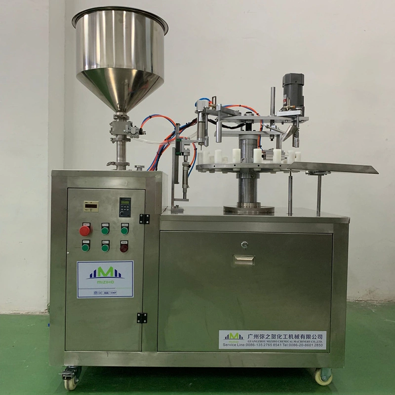 Mzh-TFS Rotary Type Lipstick Oil Bottle Filling and Capping Machine