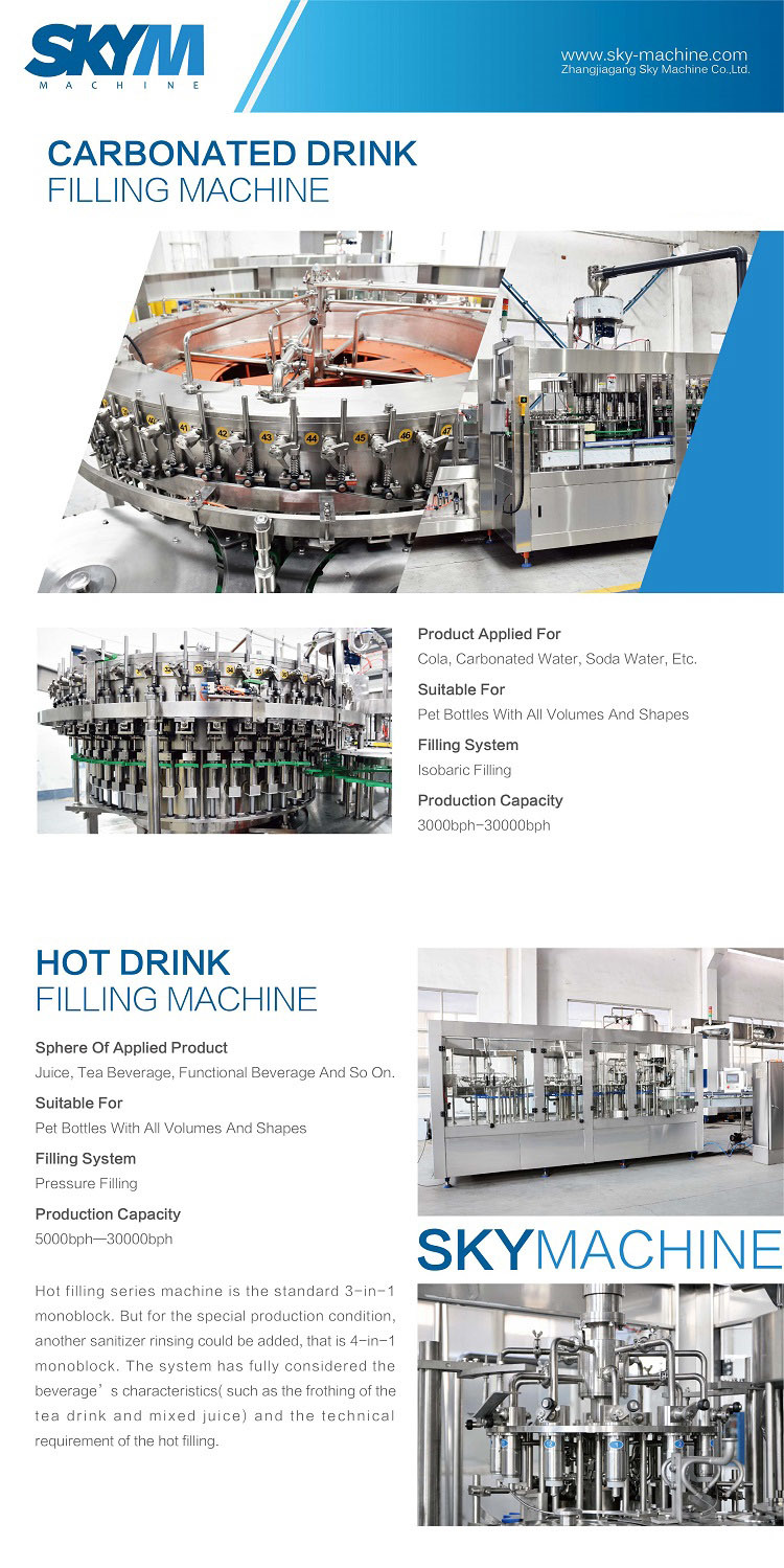 Carbonated Drinking Water Filling Machine