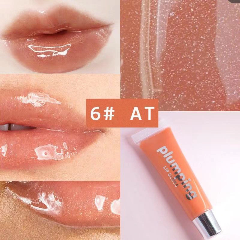 Wholesale Private Label Lipgloss Waterproof Longlasting Glitter Lipgloss Lip Plumper