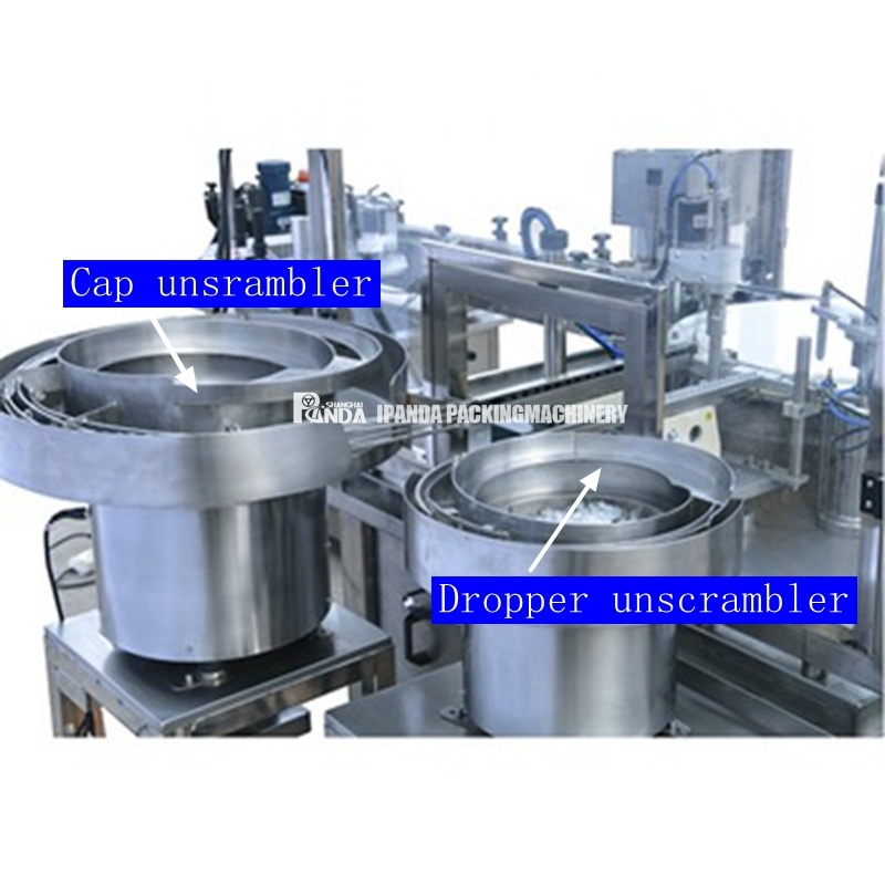 High Performance Nail Polish Filling Plugging and Capping Machine