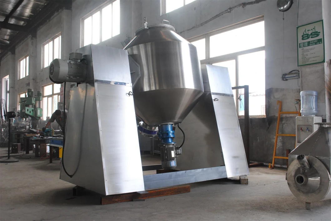 Double Cone Industrial Rotary Dry Powder Mixer / Double Cone Mixer Powder Blender Conical Mixer