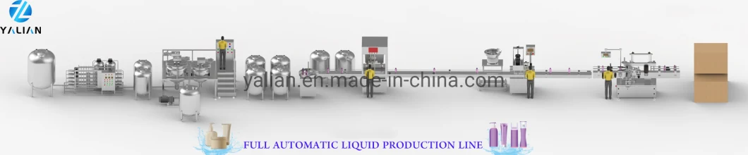 Fully Automatic 4heads Cosmetics Cream Filling Machine with Heating System