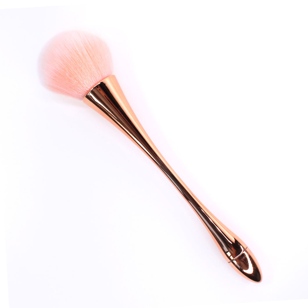 Customized Large Powder Brushes Colorful Premium Durable Makeup Foundation Loose Powder Blush Brushes Multi-Colorful