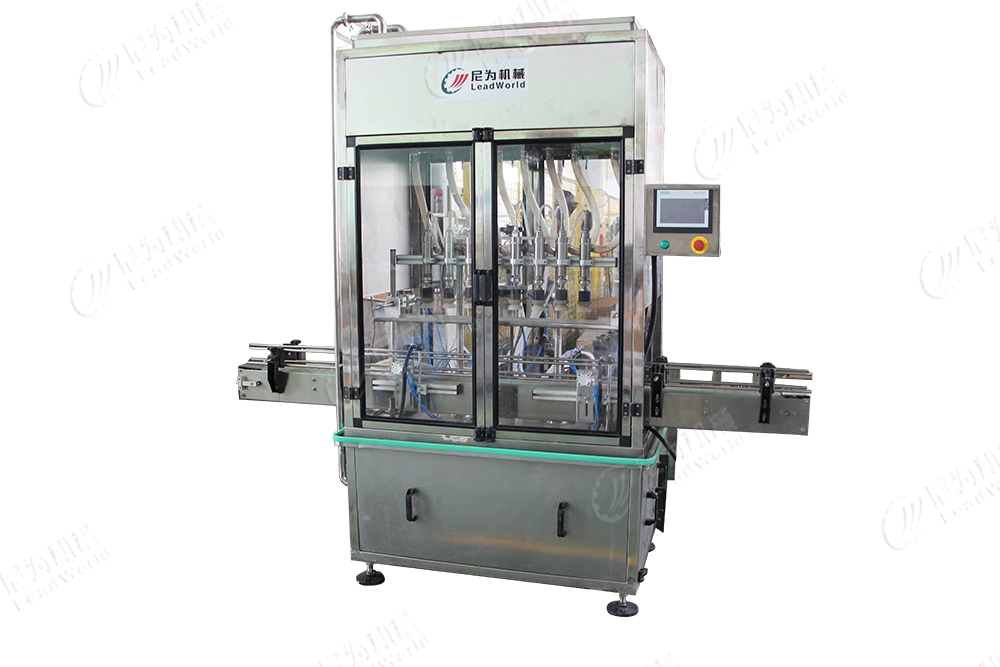 Industrial Automatic Apple Vinegar Soy Sauce Filling Machine Capping Machine Labeling Machine Line