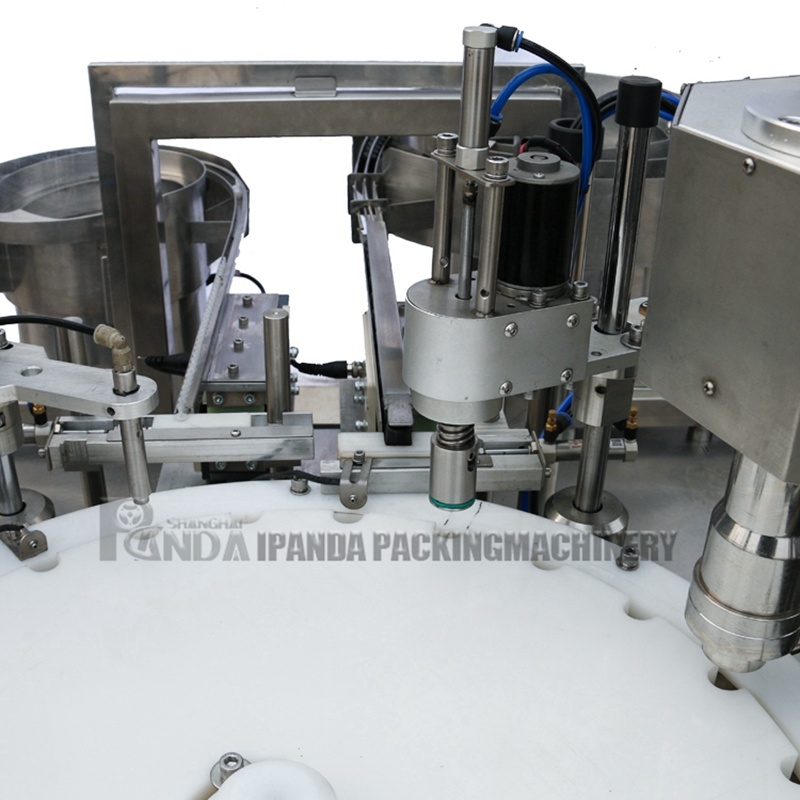 Automatic Nail Polish Filling Capping Labeling Machine