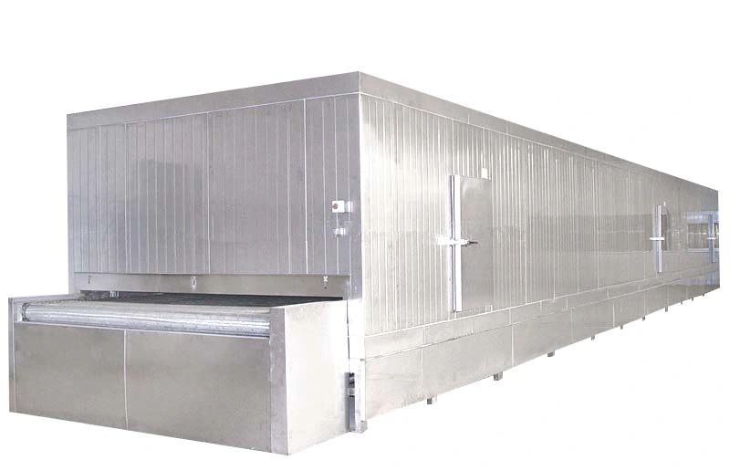 China Supplier Mesh/Plate Belt Tunnel Quick Freezer/Blast Tunnel Freezer/IQF Freezer for Shrimp/Fish Fillet/Meat/Seafood with High Productivity