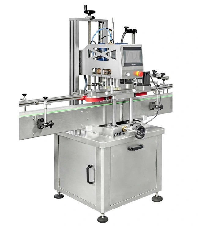 Automatic Linear Type Cosmetics Cream Jar Filling Machinery and Capping Machine