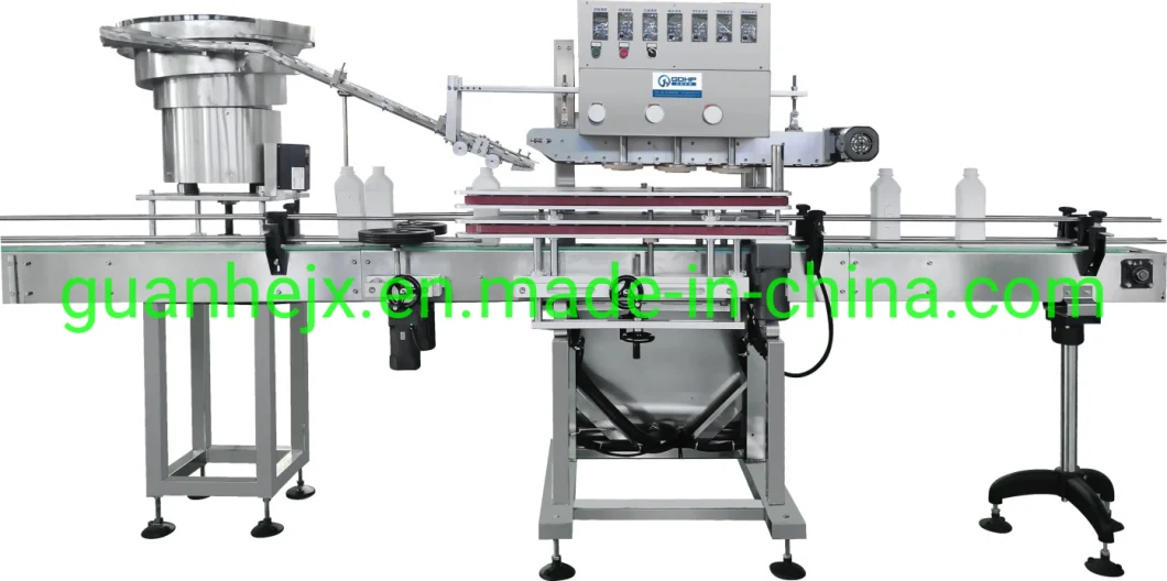 100ml Bottle Liquid Filling and High Speed Sealing Machine for Screwing Caps