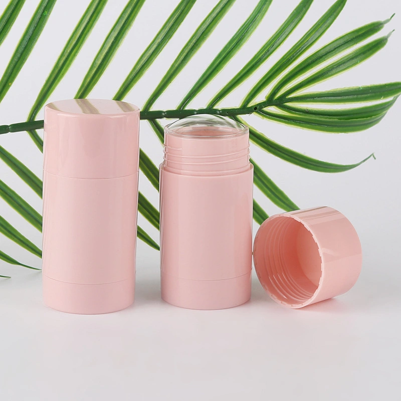 75ml Empty Clear Black Pink Deodorant Stick Containers for Lip Balm