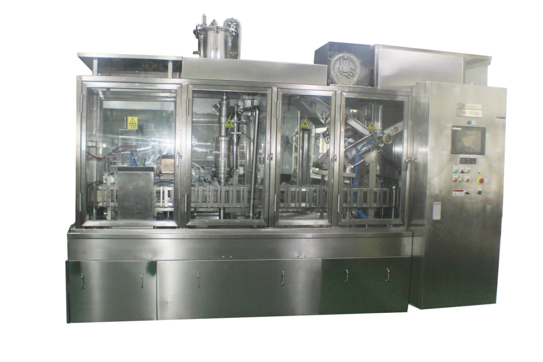 Automatic Beverage/Milk/Juice Filling Machine High-Speed Gable Top Carton Filling