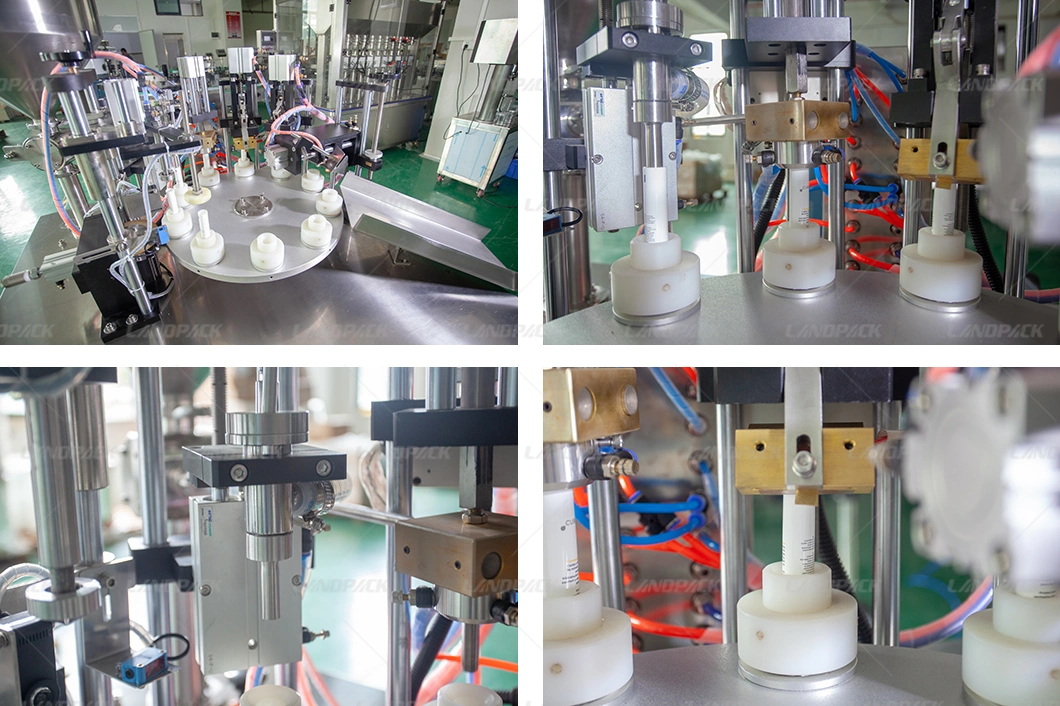 Automatic Rotary Aluminum Tube Filling Sealing Machine for Lip Gloss Cosmetic Ointment