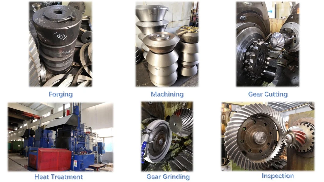 Custom Made Helical Bevel Gear for Gear Reducers