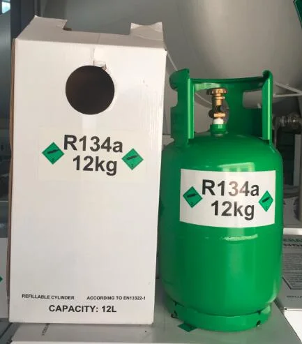 Small Refrigerant Gas Cylinder Gas R134A Advanced Technology 12kg