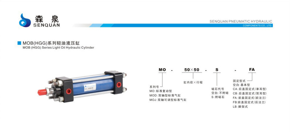 2021 ISO Standard Pneumatic Cylinders Factory Stock