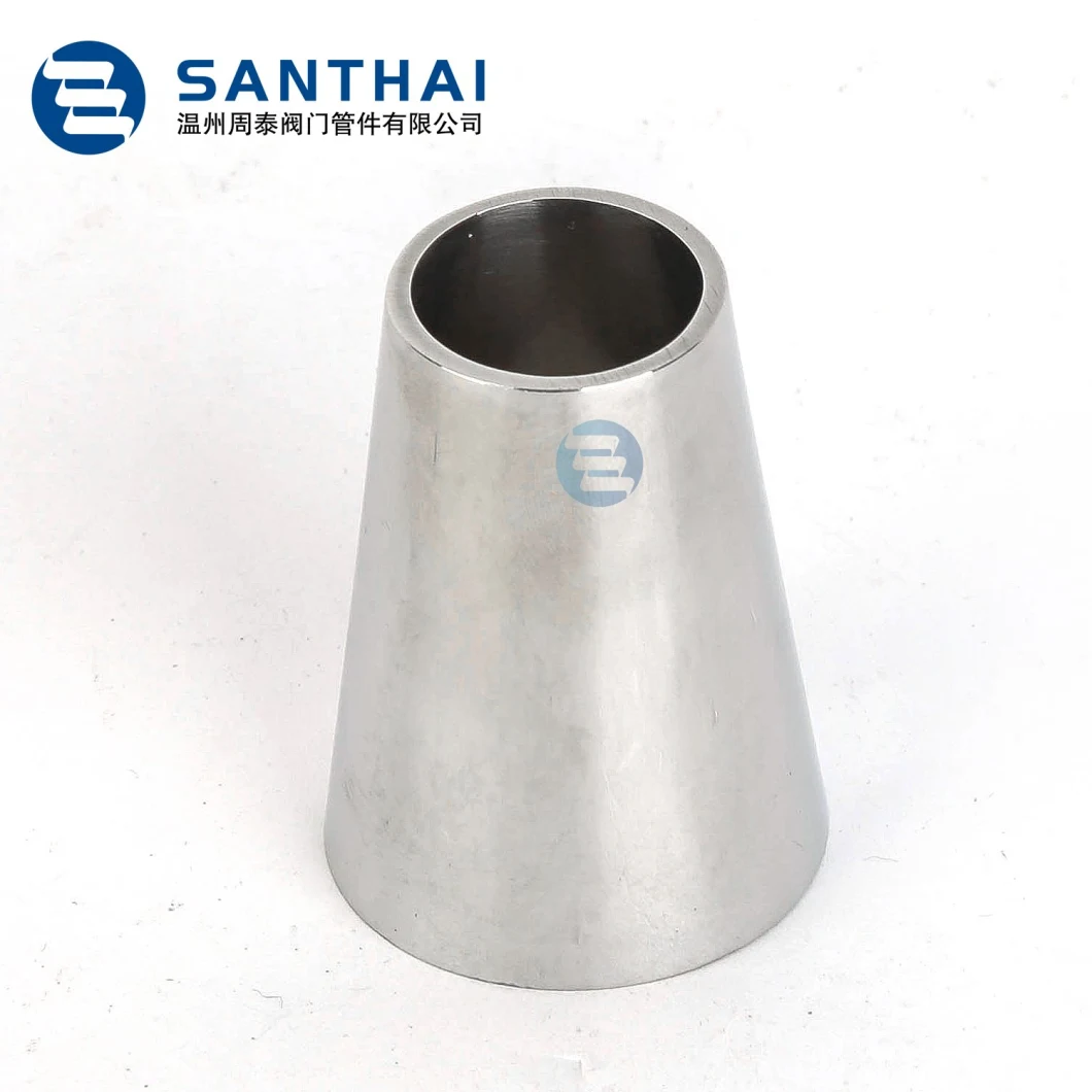 3A Sanitary Stainless Steel Reducer Hygienic Pipe Reducer 3A Triclover Concentric Reducer Welding