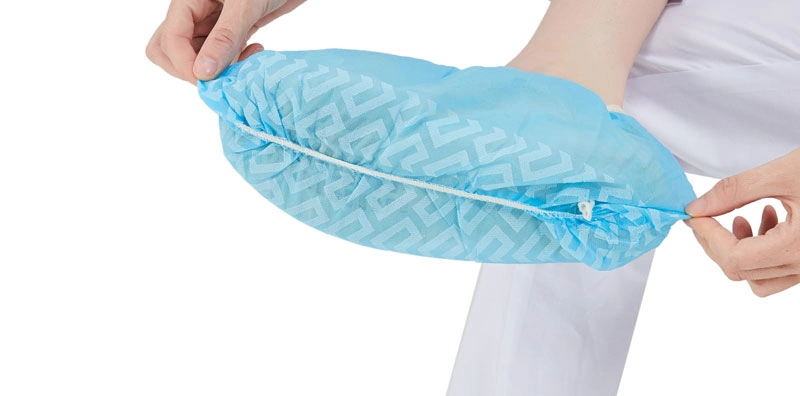 High Quality Shoe Cover One-Time/Disposable Dust-Proof Non-Skid / Non-Woven Foot Cover