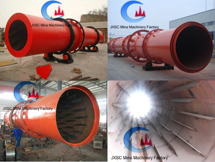 Chrome Processing Plant Industrial Silica Rotary Cylinder Drum Sand Dryer
