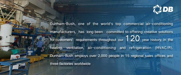 Dunham Bush High Efficiency Magnetic Bearing Technology Centrifugal Water Chiller