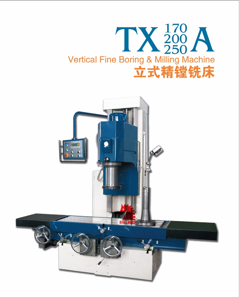 China Tx170A Tx200A Tx250A Vertical Fine Engine Cylinder Blocks Boring Machine