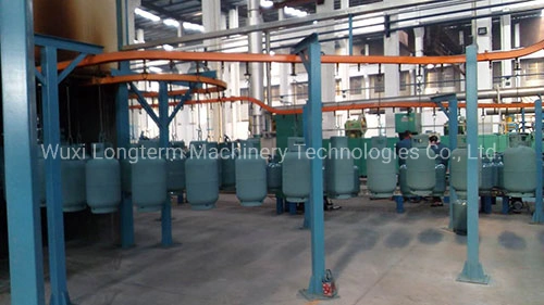 Powder Coating Machine for LPG Gas Cylinder Production, LPG Surface Coating Line