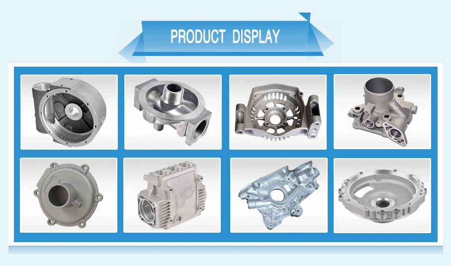 Cast Aluminum Alloy Die Casting Auto Engine Parts with Customized Service