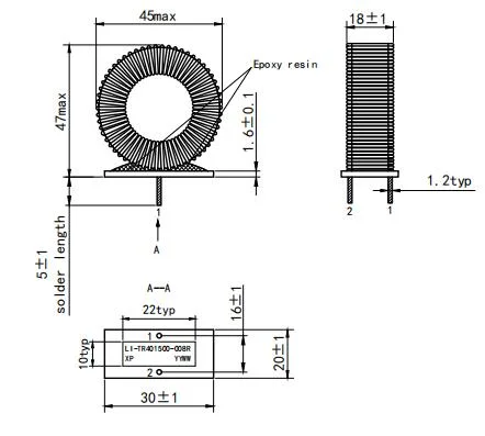 Inductor Toroidal Differential Mode Chokes From Chinese Manufacturer