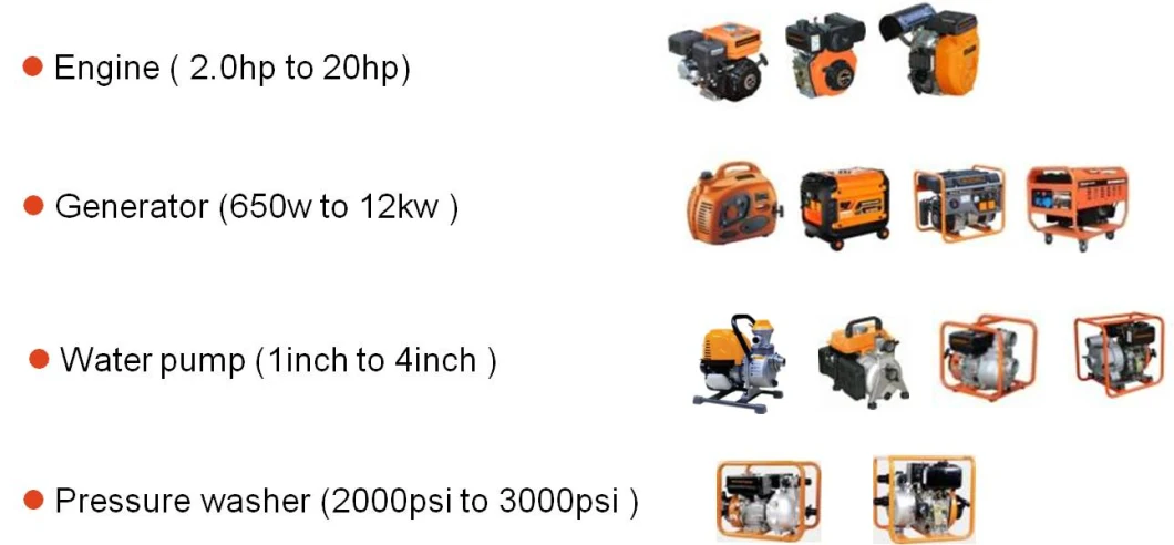 Gasoline Engine Gx200 6.5HP, 168f-1 Ohv Small Gasoline Engine, Chinese Irrigation Mitsubishi Gasoline Engine