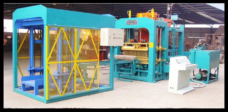 Qtf12-15 Germany Type Full Automatic Block Machine Brick Production Line Block Production Line