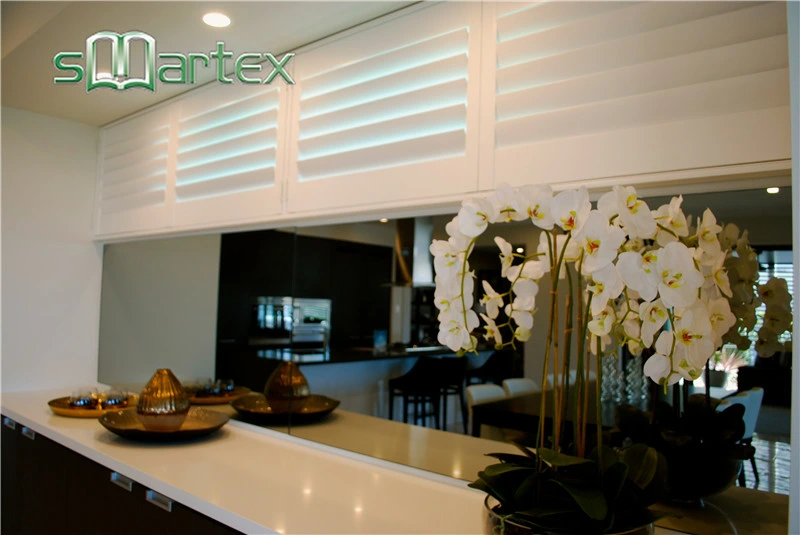 Indoor Plantation Shutters with 89mm Louvre Long Life Time