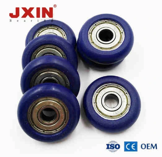 Customize Rubber Coated Bearings 696 Rubber Coated Deep Groove Ball Bearing