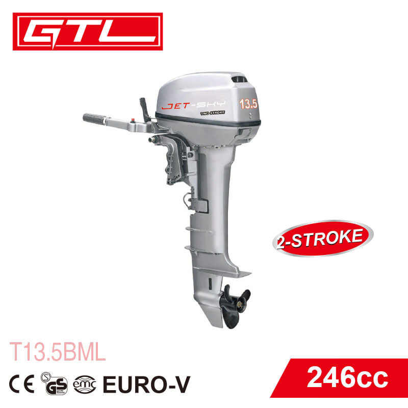 13.5HP 2 Stroke Boat Engine Superior Engine Heavy Duty Inflatable Fishing Outboard Motor (T13.5BML)