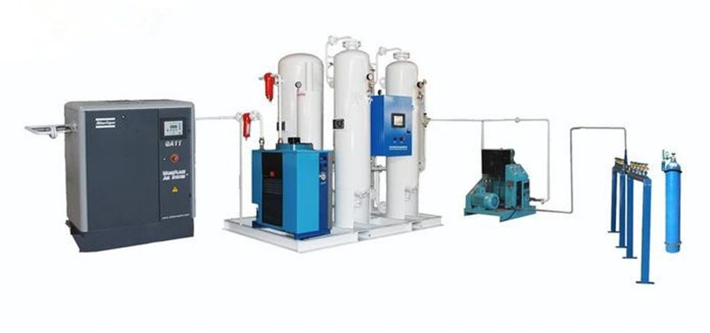 Psa Gas Cylinder Oxygen Plant for Making High Purity O2 for 150bar Cylinders