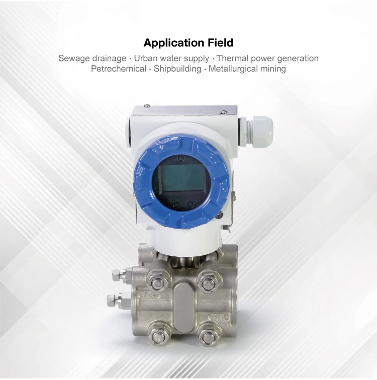 Jc3136dp Intelligent Differential Pressure Transducer, Capacitance Differential Pressure Sensor, LCD Gauge