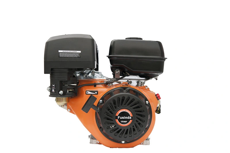 Gasoline Motor Engine, Recoil Start 15HP 420cc Air-Cooled Fd190f Gasoline Engine