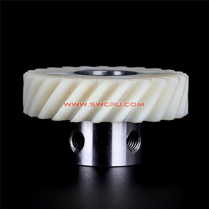 Custom Differential Nylon Plastic Helical Toothed Gear