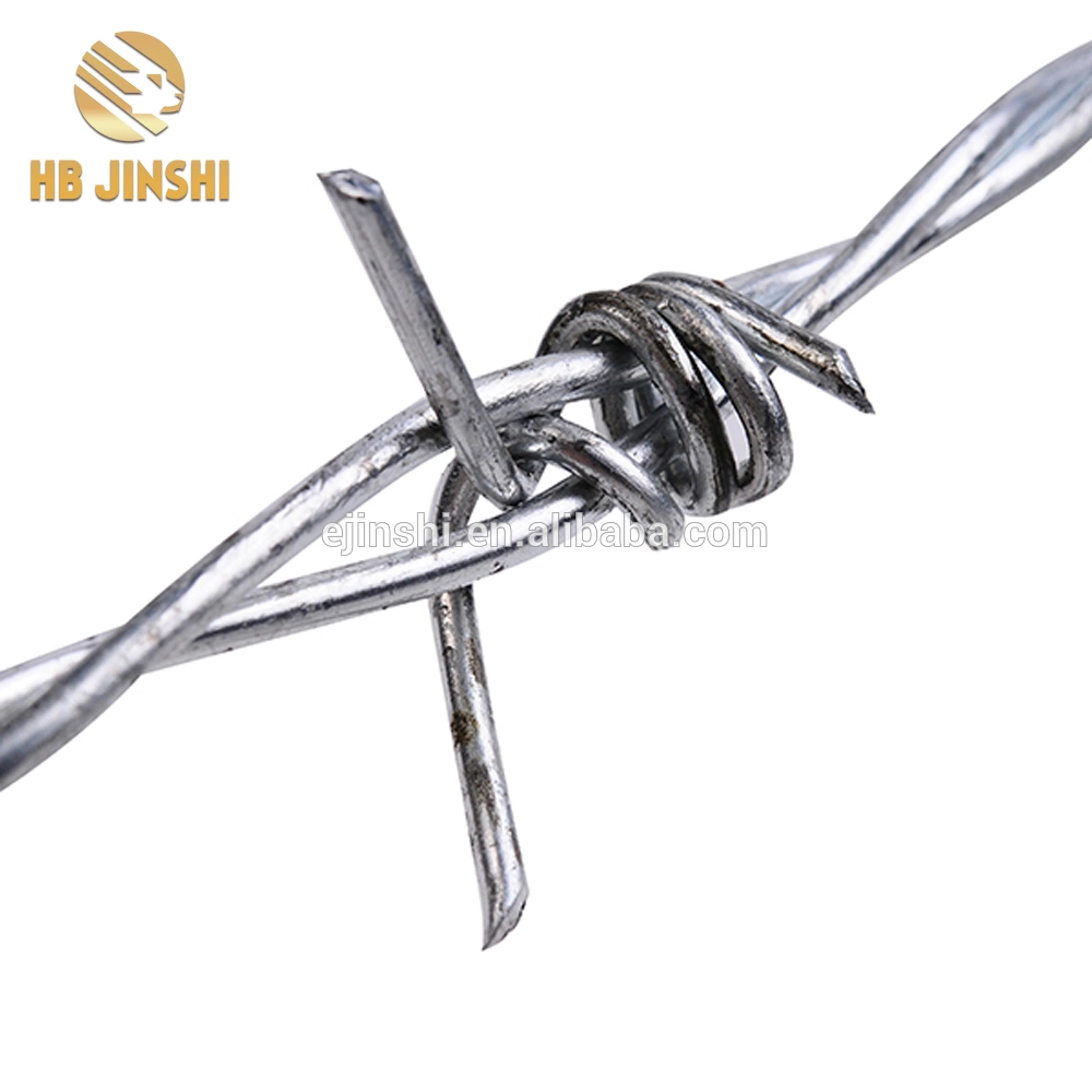 14 Gauge Double Twist Steel Galvanized Barbed Wire