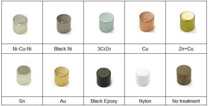 Qualified Industrial Rare Earth Permanent Neodymium/NdFeB 45sh Nickel/Zinc/Zn Coated Magnet